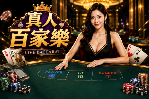 百富娛樂城真人百家樂牌桌與遊戲情境